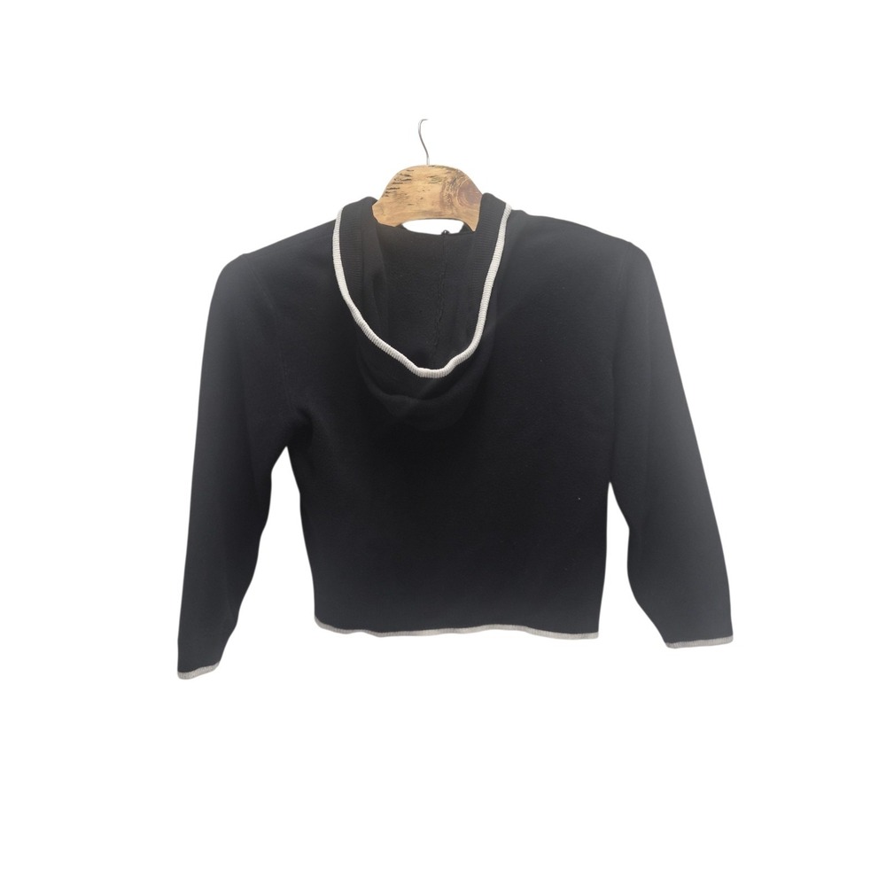 Savage X Fenty Women's Essential Fleece Pullover Hoodie AP2 Black Caviar M - Picture 4 of 6